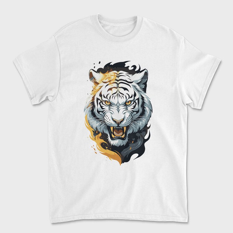 Tiger Fire, Унисекс Мъжка Тениска
