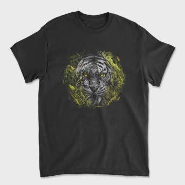 Tiger Hiding, Unisex Men's T-Shirt