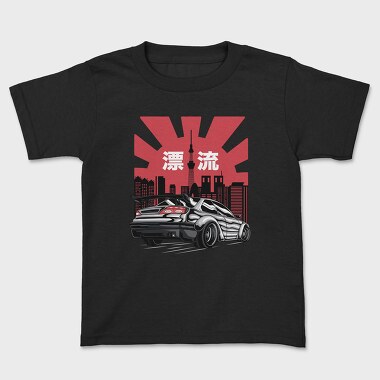 Tokyo Drift Sunset, Kids' T-Shirt
