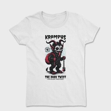 Trend the Dark Twist Krampus, Women's T-Shirt