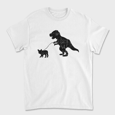 Trex Bulldog, Unisex Men's T-Shirt
