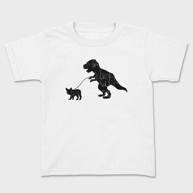 Trex Bulldog, Kids' T-Shirt