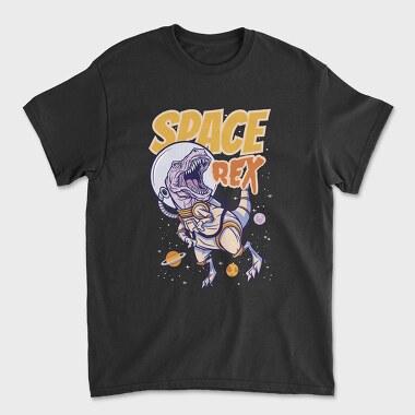 Trex Space, Unisex Men's T-Shirt