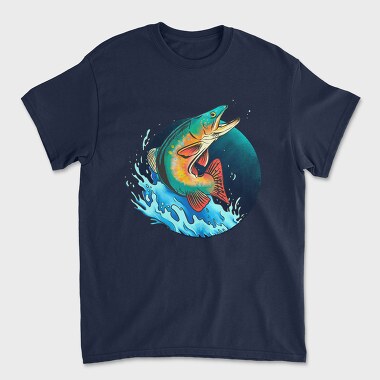 Trout Fish, Unisex Men's T-Shirt