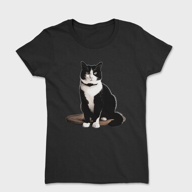 Tuxedo Cat, Women's T-Shirt