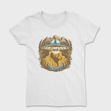 Ufo Dinosaurs, Women's T-Shirt