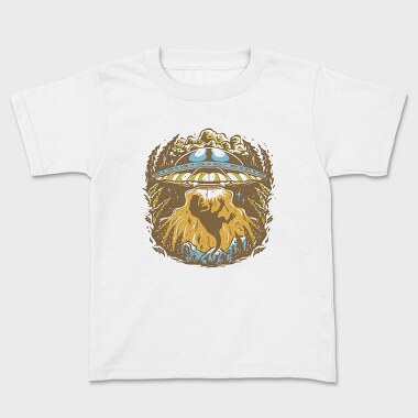 Ufo Dinosaurs, Kids' T-Shirt