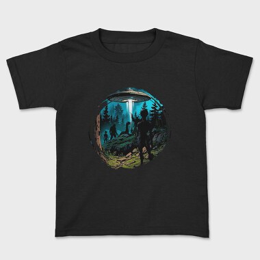 Ufo Nature, Kids' T-Shirt