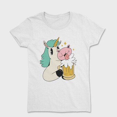 Unicorn Beer, Women's T-Shirt