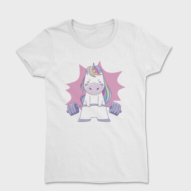Unicorn Lifting Weights, Дамска Тениска