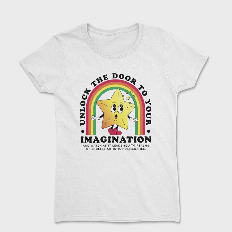 Unlock Thee Door to Your Imagination, Дамска Тениска