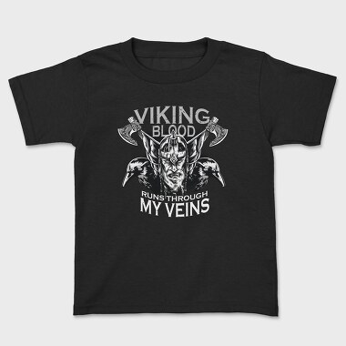 Viking Blood, Kids' T-Shirt