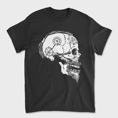 Viking Skull 2, Unisex Men's T-Shirt