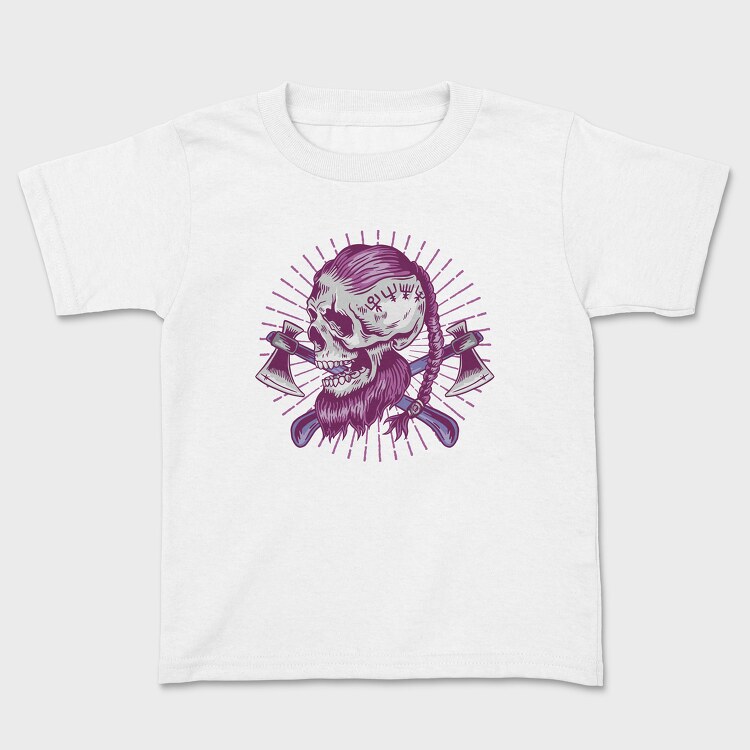 Viking Skull 4, Детска Тениска