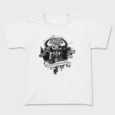 Vikings Wolves, Kids' T-Shirt