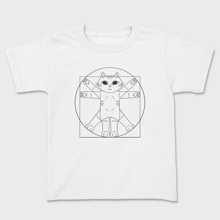 Vitruvian Cat, Детска Тениска
