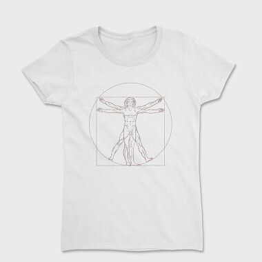 Vitruvian Man, Women's T-Shirt