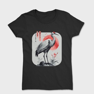 Watercolor Japan Style, Women's T-Shirt