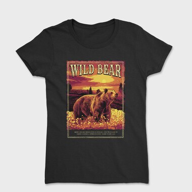 Wild Bear Forest, Women's T-Shirt