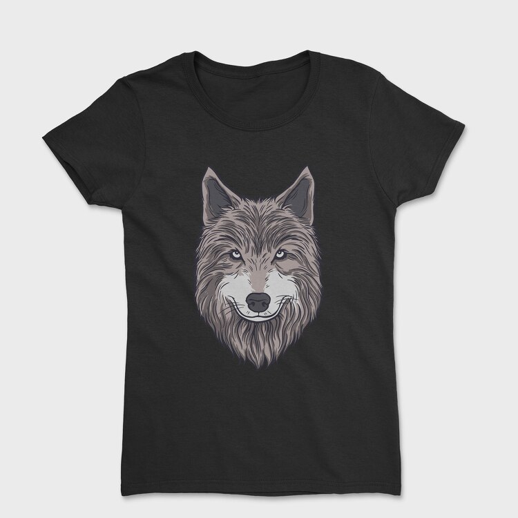 Wolf Portrait 1, Women's T-Shirt