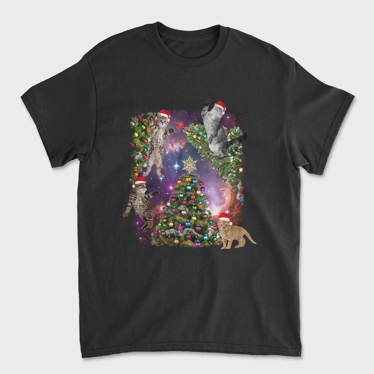 Xmas Cats, Unisex Men's T-Shirt