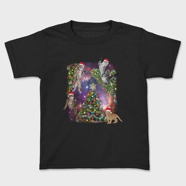 Xmas Cats, Kids' T-Shirt