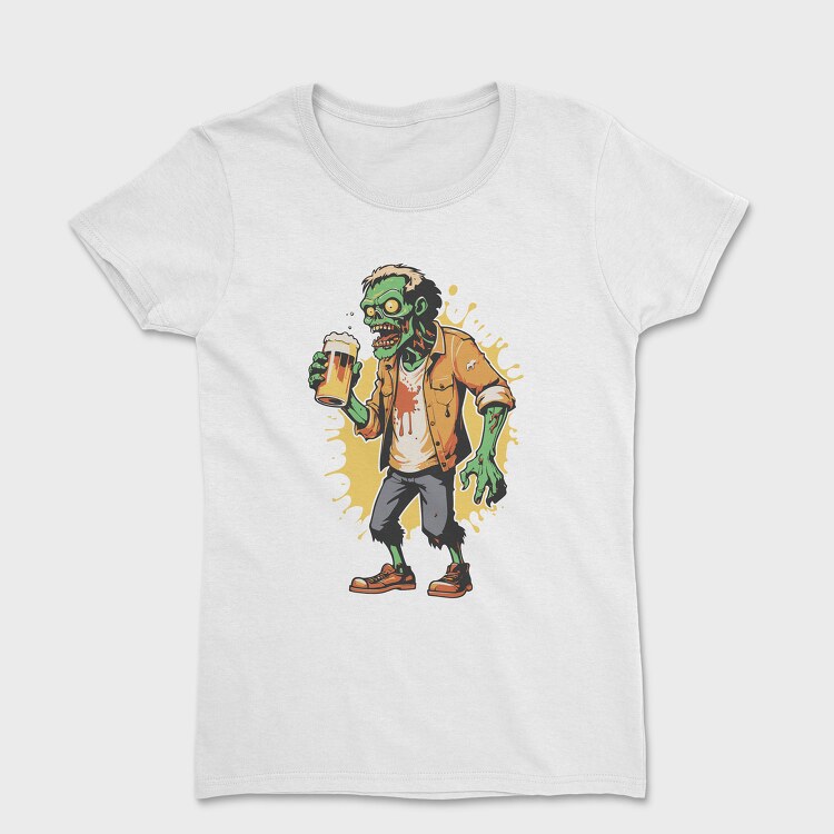 Zombie Beer, Women's T-Shirt