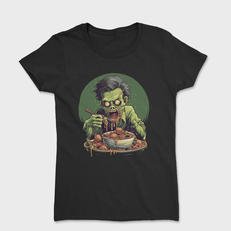 Zombie Eating, Women's T-Shirt