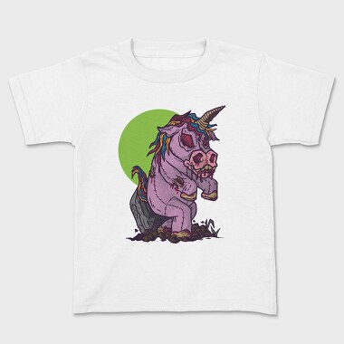 Zombie Unicorn Toy, Kids' T-Shirt