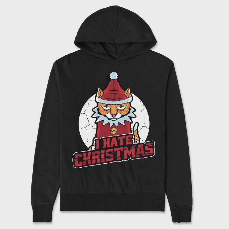 Hate Christmas, Унисекс Мъжко Суичър