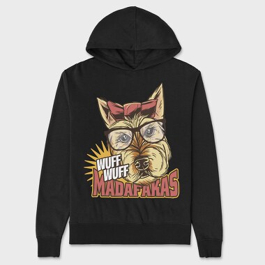 Dog Sunglasses, Unisex Men's Hoodie