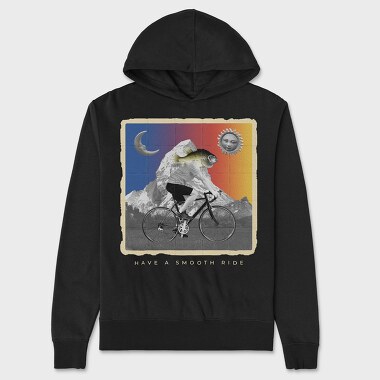 Have a Smooth Ride, Unisex Men's Hoodie