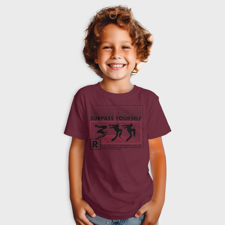 Dogs & Moon, Kids' T-Shirt