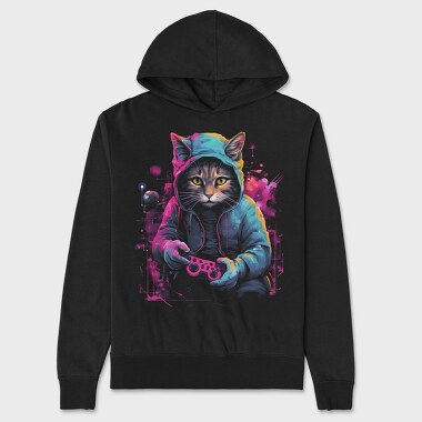 Унисекс Мъжко Суичър, Cat Gaming