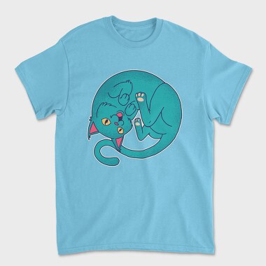 Cat, Unisex Men's T-Shirt