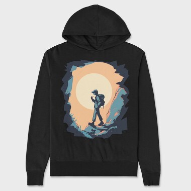 Hike and Tacos, Unisex Men's Hoodie