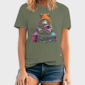 Hiker Sunset, Unisex Men's T-Shirt