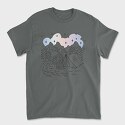 Alien Hiking Monochrome, Unisex Men's T-Shirt