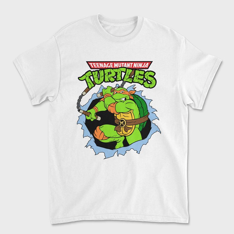 Hiking With My Dog, Unisex Men's T-Shirt