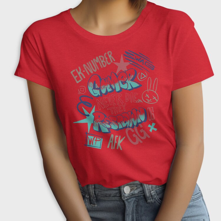 All Great Things Are Wild and Free 2, Дамска Тениска