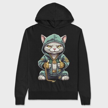 Hiphop Cat, Унисекс Мъжко Суичър