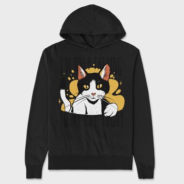Cat Talk, Unisex Men's Hoodie