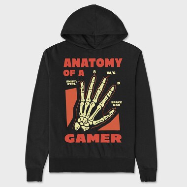 Унисекс Мъжко Суичър, Anatomy of a Gamer