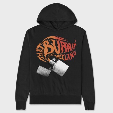 That Burning Feeling, Unisex Men's Hoodie