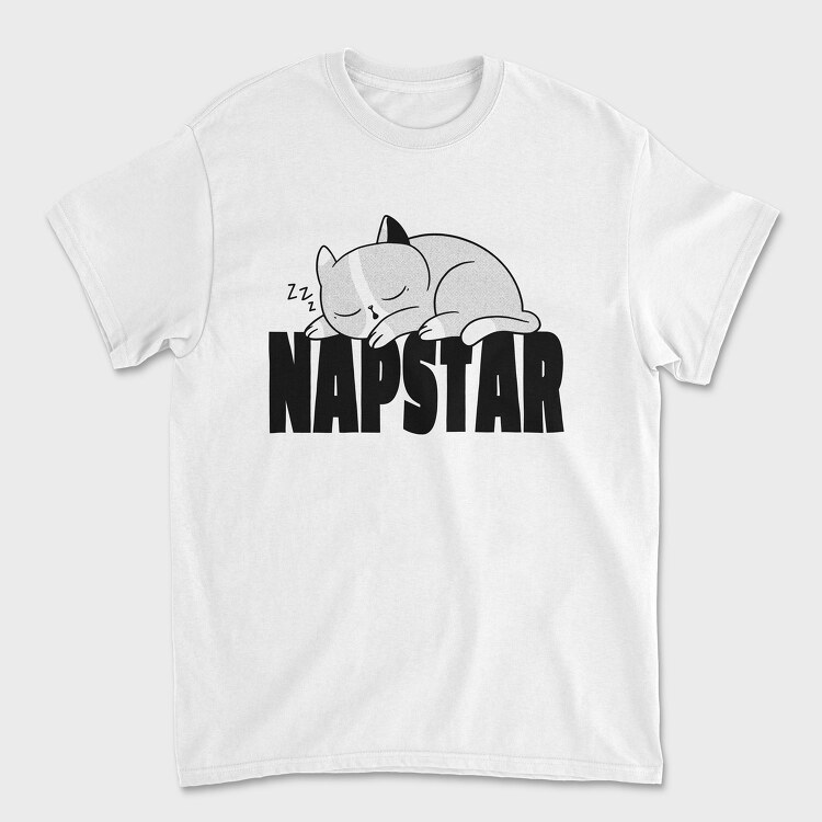 Napstar, Унисекс Мъжка Тениска