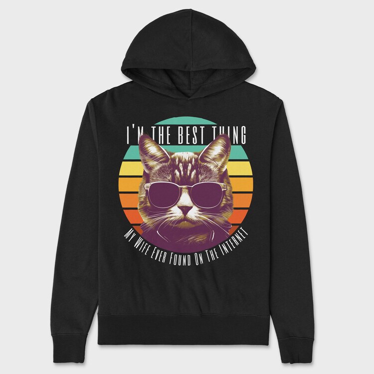 The Best Thing Cat, Унисекс Мъжко Суичър