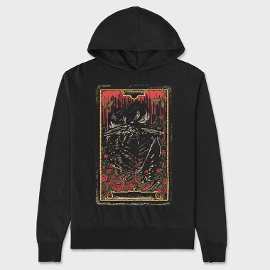 Hug Skeleton Card, Unisex Men's Hoodie