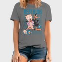 The More I Like My Dog, Unisex Men's T-Shirt