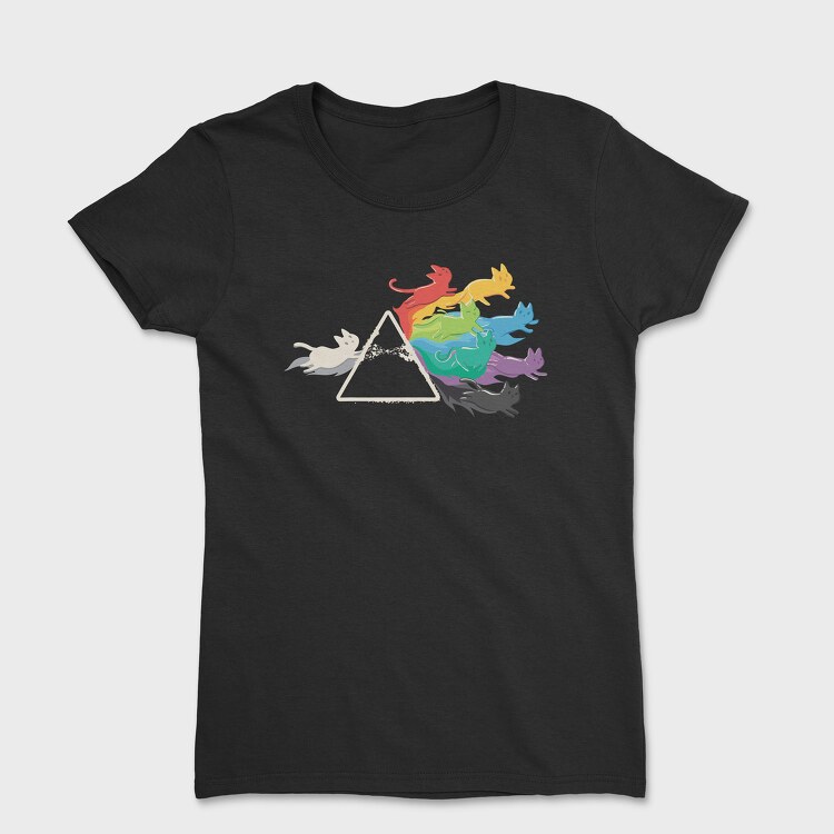 Prisma Cats, Women's T-Shirt