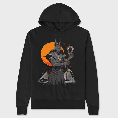 Anubis Character, Unisex Men's Hoodie